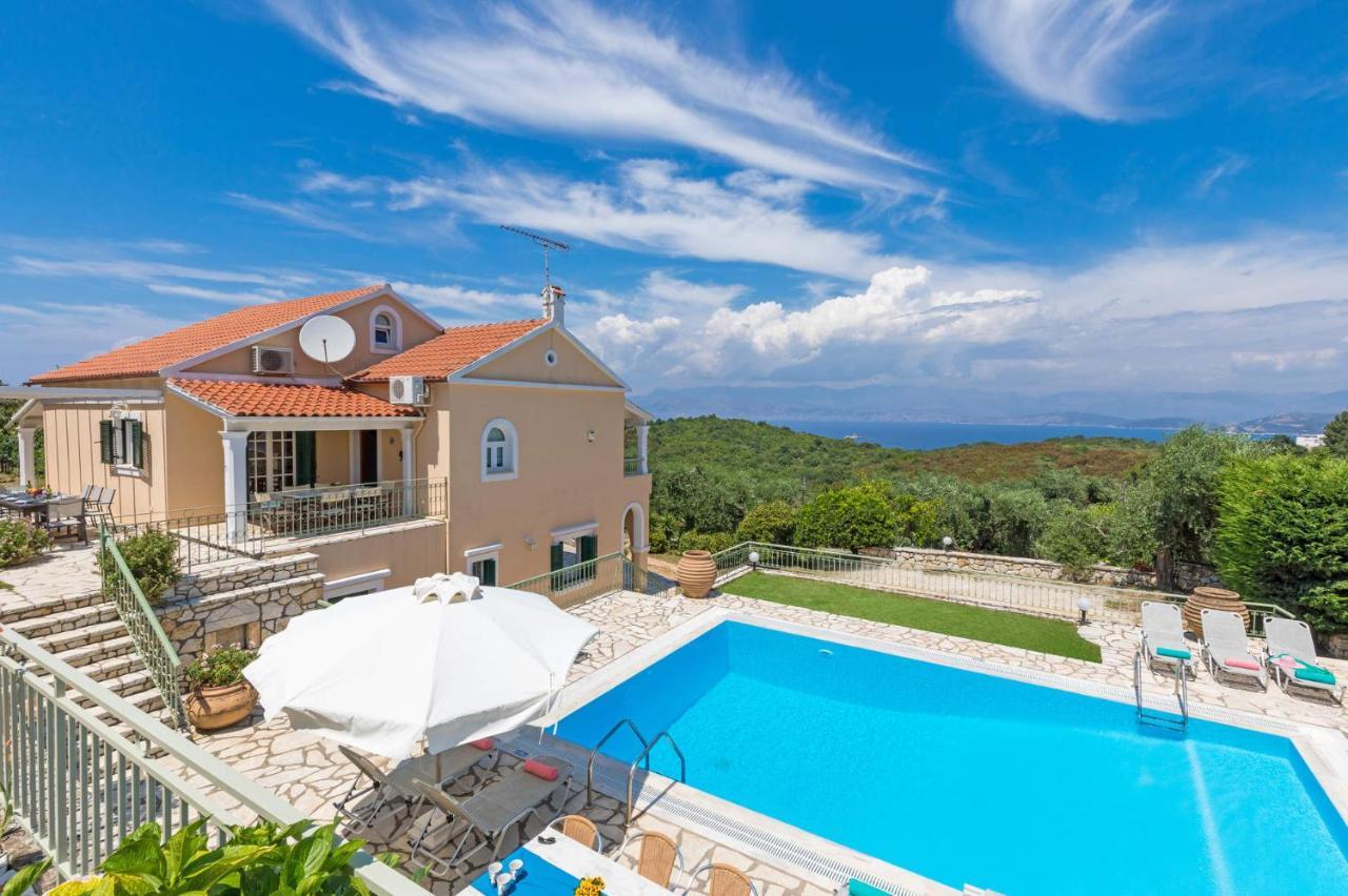 Villa Ftelias By Villa Plus アギオス・ステファノス エクステリア 写真