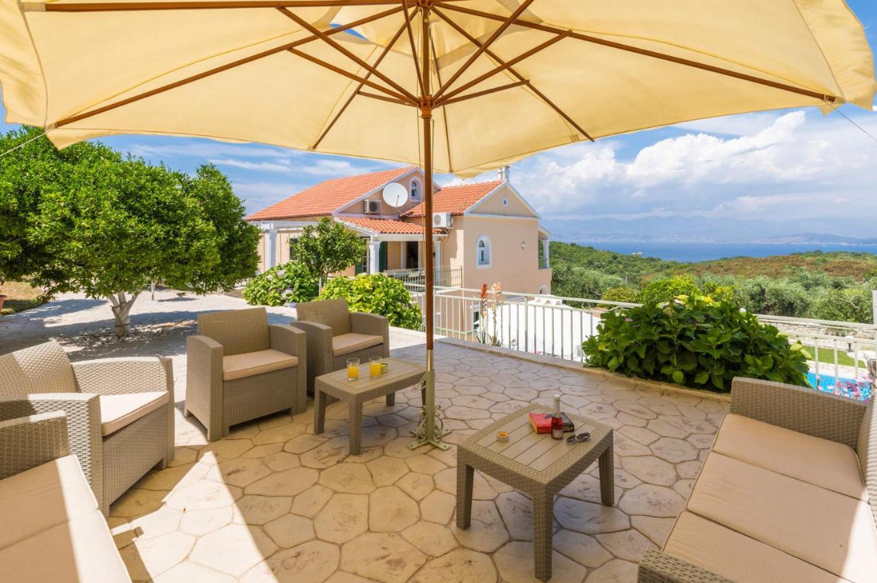 Villa Ftelias By Villa Plus アギオス・ステファノス エクステリア 写真
