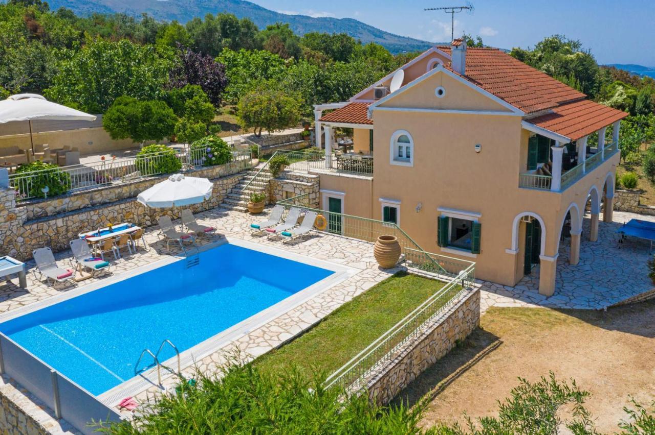 Villa Ftelias By Villa Plus アギオス・ステファノス エクステリア 写真