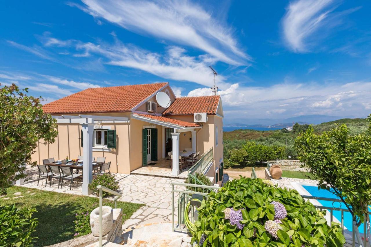Villa Ftelias By Villa Plus アギオス・ステファノス エクステリア 写真