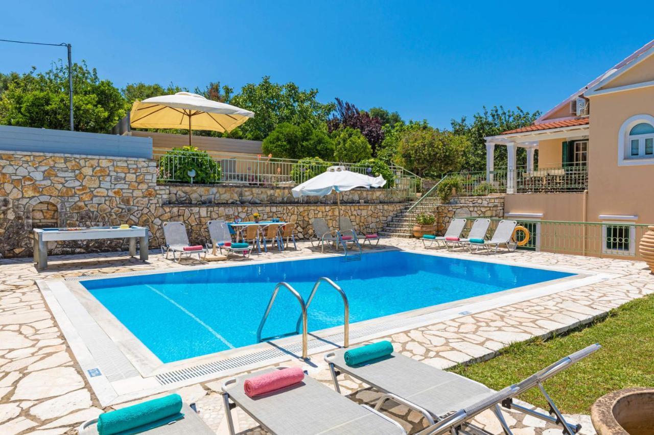 Villa Ftelias By Villa Plus アギオス・ステファノス エクステリア 写真
