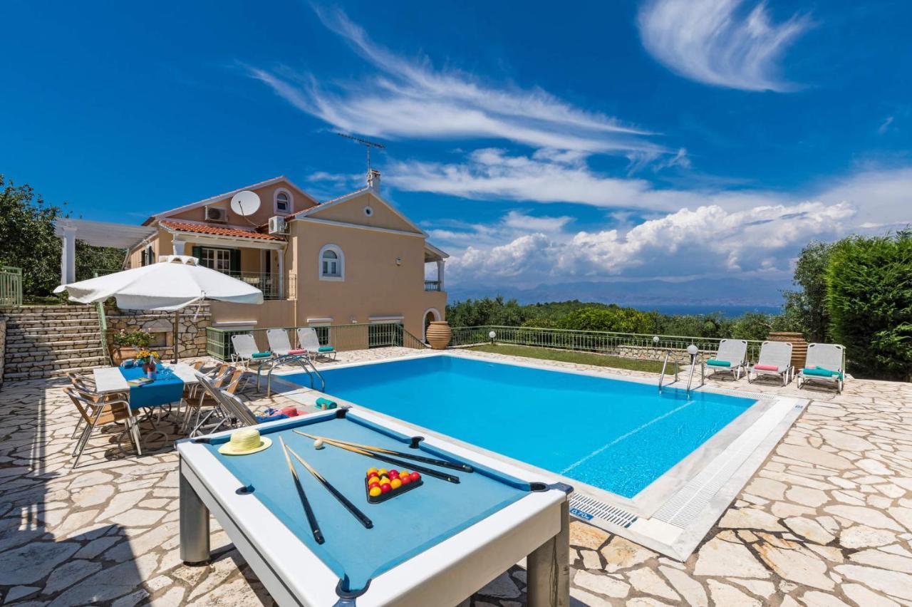 Villa Ftelias By Villa Plus アギオス・ステファノス エクステリア 写真